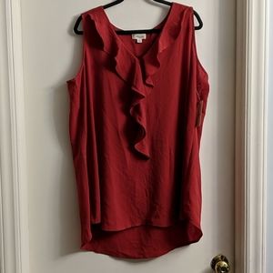 Sleeveless blouse